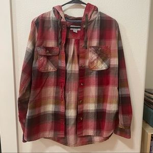 Carhartt hooded flannel